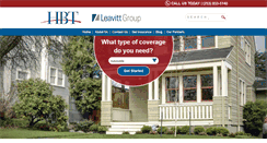 Desktop Screenshot of hbtinsurance.com